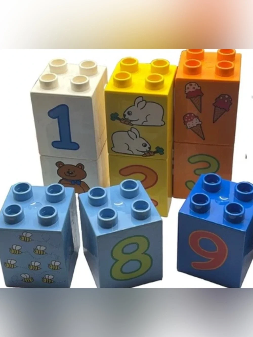 LEGO DUPLO Play With Numbers 5497 : All 58 Pieces - Retired